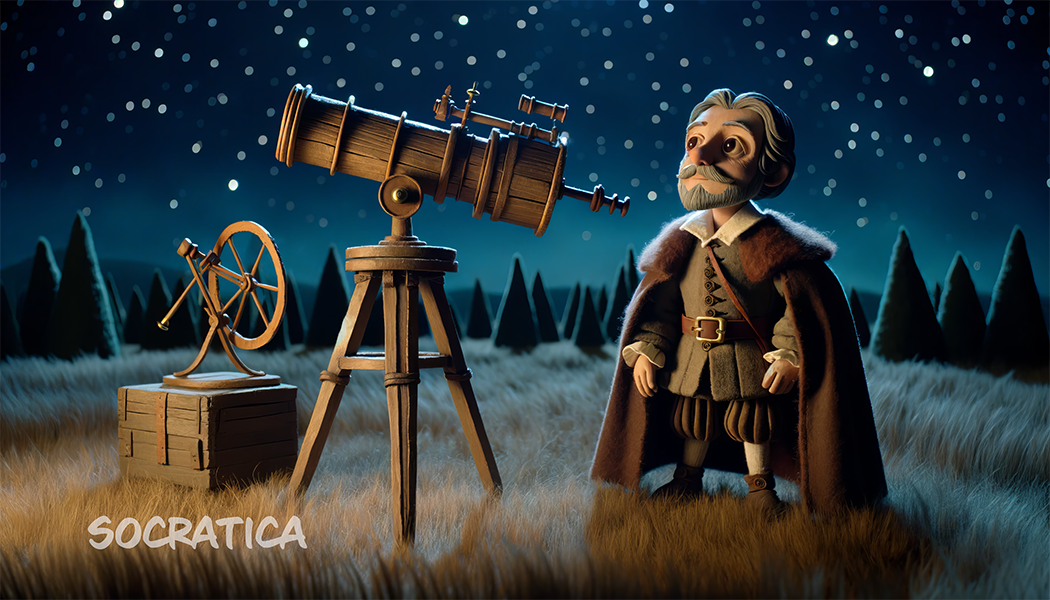 The Stargazer (Astronomy Poster)