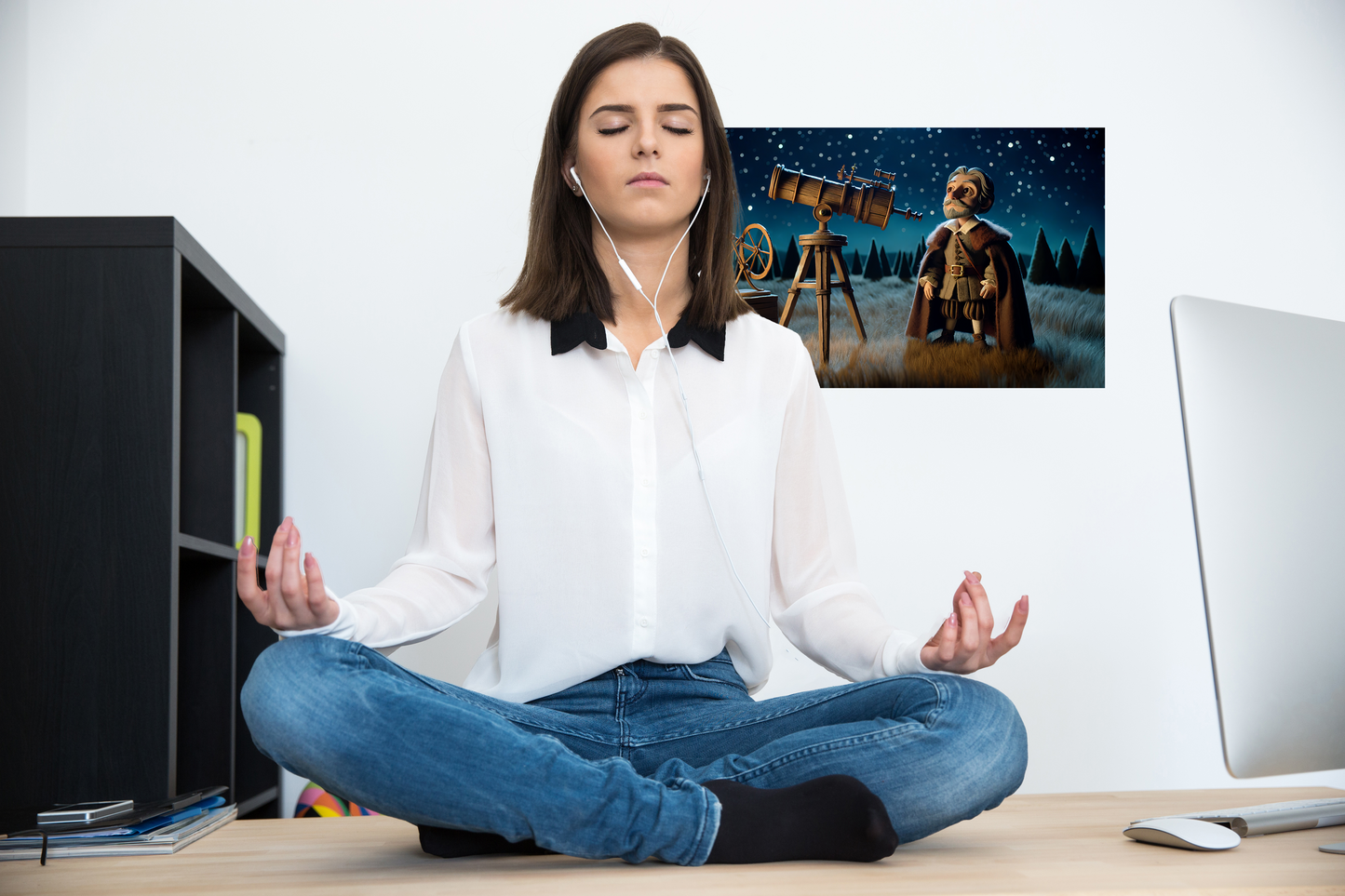 The Stargazer (Astronomy Poster)